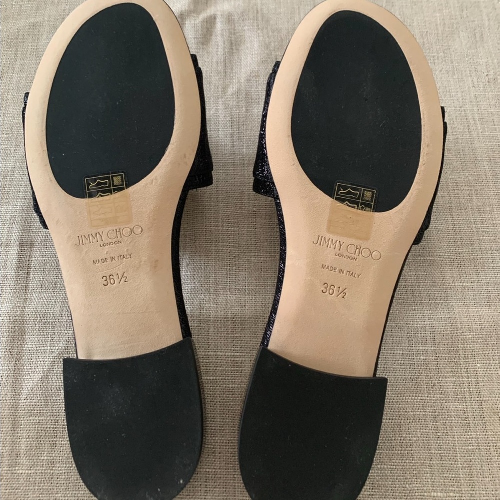 Jimmy Choo mules. Sz 6/36.5 - Picture 2 of 2